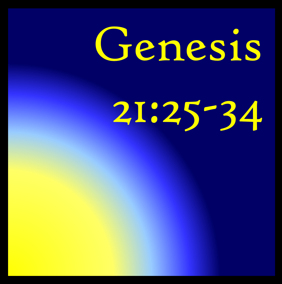 The Everlasting God: Genesis 21:25-34