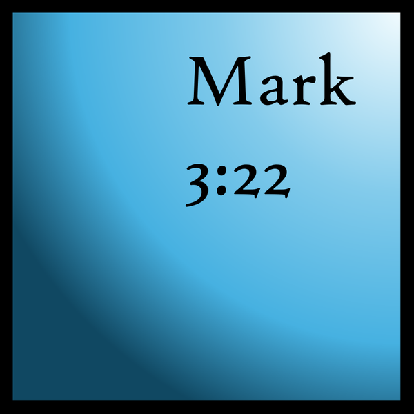 Lord of the Flies: Mark 3:22