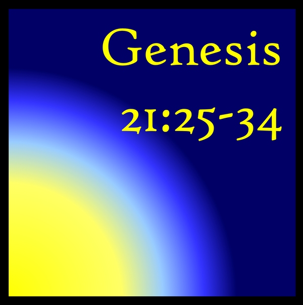 The Everlasting God: Genesis 21:25-34